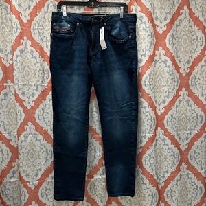 Akademiks Midnight Blue Slim Jeans
